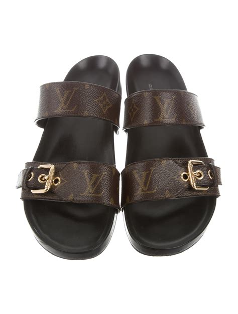 louis vuitton 2 strap slides|Louis Vuitton clothing.